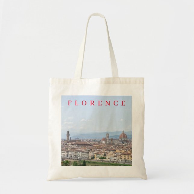 Sac fourre-tout panoramique de Florence (Devant)