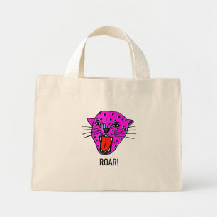 Sac fourre-tout Panthère Gravée - Style Art Pop Gr