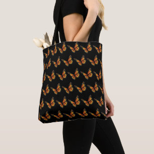 Sac fourre-tout - Papillons Monarch et chenilles
