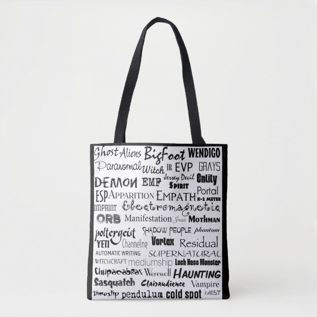 Sac fourre-tout paranormal (Devant)