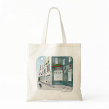 Sac fourre-tout Paris Librairie Chats
