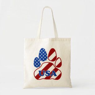 Sac fourre-tout Patriotique USA Paw