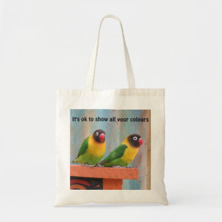 Sac fourre-tout perroquet