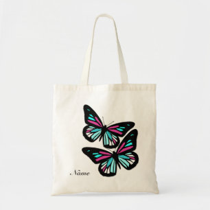 Sac fourre-tout personnalisable à papillon de