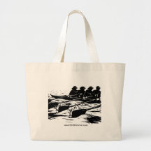 Sac fourre-tout personnalisé à aviron d'équipage