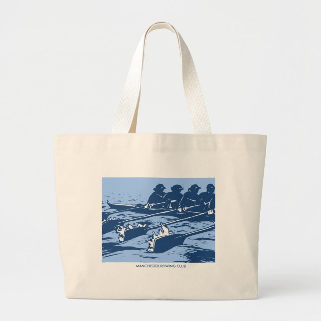 Sac fourre-tout personnalisé à aviron d'équipage (Devant)