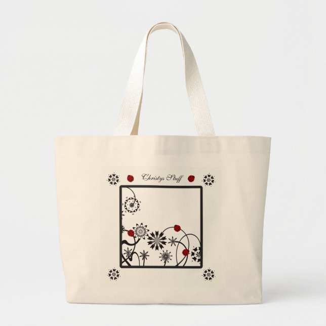 Sac fourre-tout personnalisé à coccinelle (Devant)