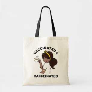 Sac fourre-tout personnalisé à la caféine et à la