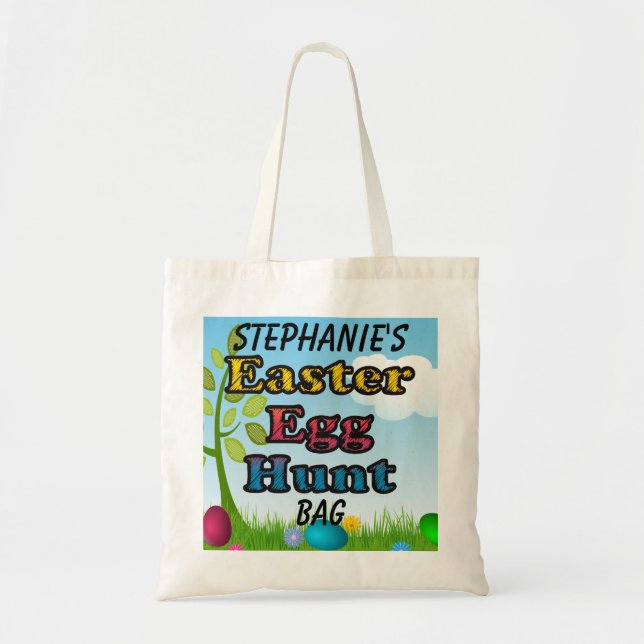 Sac fourre-tout personnalisé à panier de chasse à (Devant)