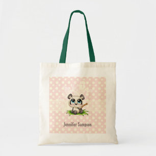 Sac fourre-tout personnalisé à petits pois de ro