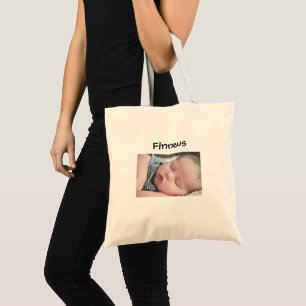Sac fourre-tout personnalisé à photo de bébé