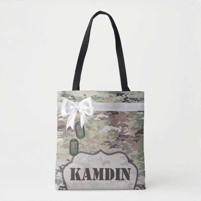 Sac fourre-tout personnalisé Armée OCP Camo Unifor (Devant)