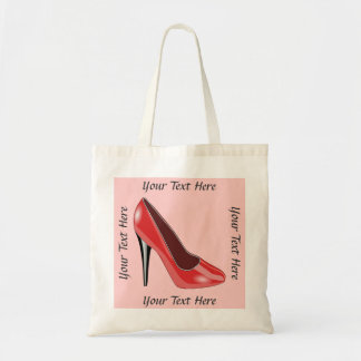 Sac fourre-tout personnalisé avec chaussure à talo