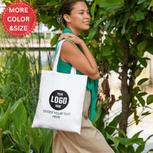 Sac fourre-tout personnalisé avec logo et texte
