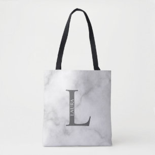 Sac fourre-tout personnalisé avec monogramme et no