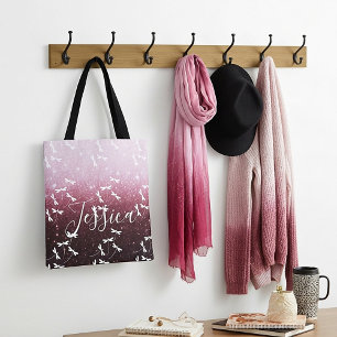 Sac fourre-tout personnalisé avec paillettes et li