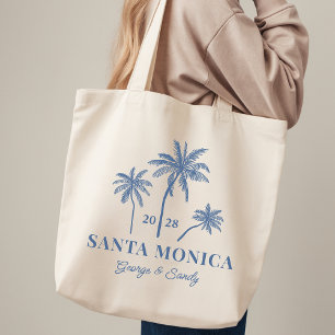 Sac fourre-tout personnalisé avec palmier en cadea