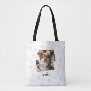 Sac fourre-tout personnalisé avec photo et nom de