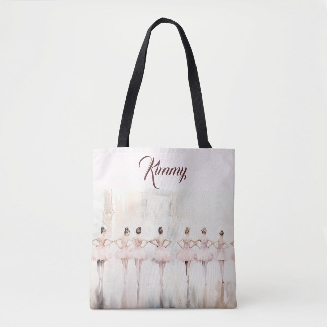 Sac fourre-tout personnalisé Ballerina (Devant)