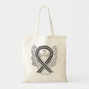 Sac fourre-tout personnalisé Black and White Aware