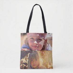 SAC FOURRE-TOUT PERSONNALISÉ COLAGE PHOTO