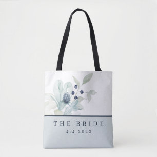 Sac fourre-tout personnalisé de la mariée