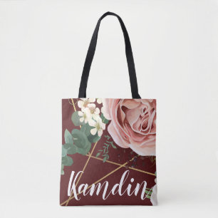 Sac fourre-tout personnalisé Géométrique Jardin Vi