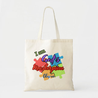 sac fourre-tout personnalisé "Je suis le chef-d'oe