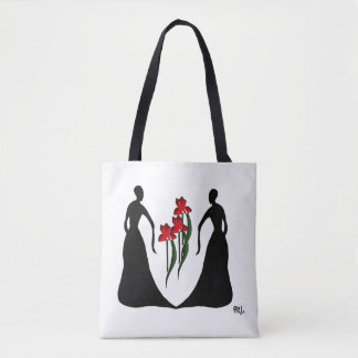 Sac fourre-tout personnalisé Les Femmes Bold Red I