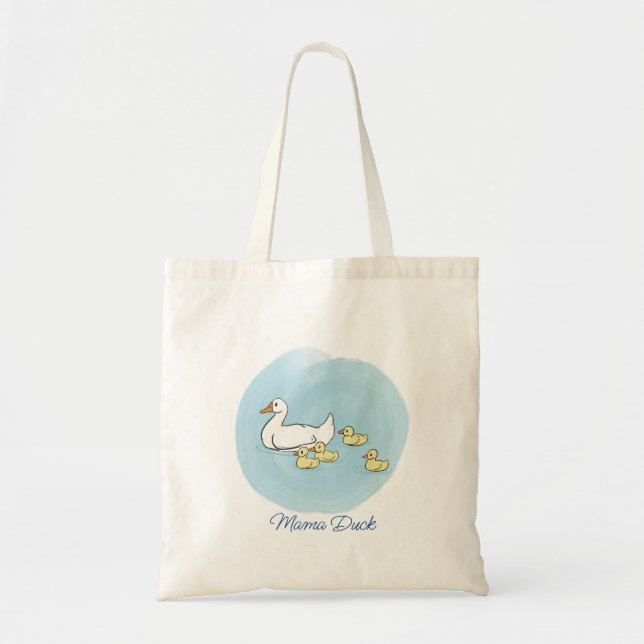 Sac fourre-tout personnalisé Mama Duck (Devant)