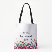 Sac fourre-tout personnalisé Meilleure Demoiselle 