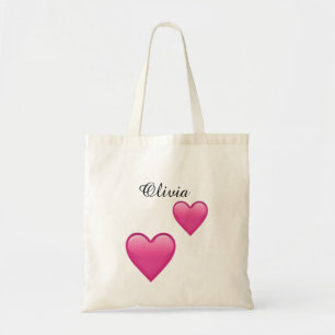 Sac fourre-tout personnalisé Olivia avec des emoji