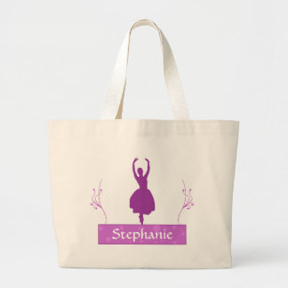 Sac fourre-tout personnalisé par ballerine