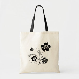 Sac fourre-tout personnalisé par pochoir noir à