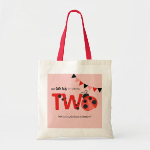 Sac fourre-tout personnalisé Petite Dame Coccinell