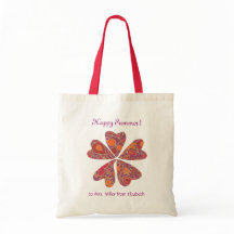 Sac fourre-tout personnalisé pour enseignant