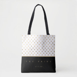 Sac fourre-tout personnalisé pour la mariée