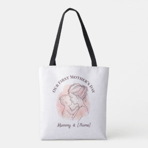 Sac fourre-tout personnalisé pour la première fête