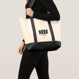 Sac fourre-tout personnalisé pour maman, cadeau po