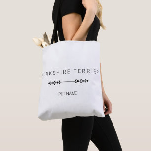 Sac fourre-tout personnalisé pour Yorkie - Yorkshi