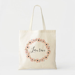 Sac fourre-tout personnalisé. Sac fourre-tout flor