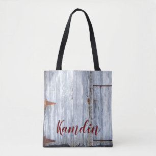 Sac fourre-tout personnalisé White Laver Bois Gran