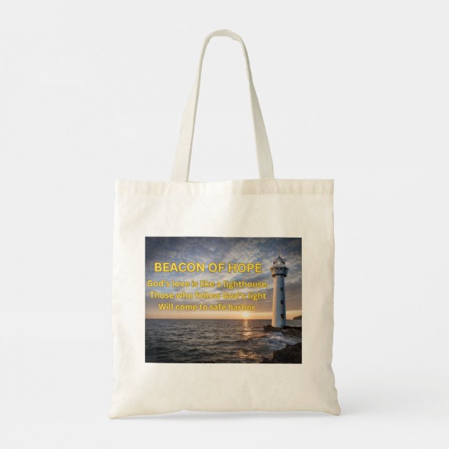 Sac fourre-tout phare de la balise Hope (Dos)