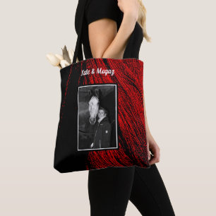 Sac fourre-tout photo Abstrait Red Horse Mane