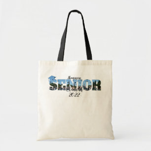 Sac fourre-tout photo de classe de seniors personn