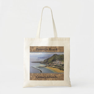 Sac fourre-tout photo de la plage de Tenerife, île