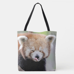 sac fourre-tout Photo panda rouge, animal 0093.