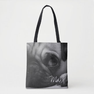 Sac fourre-tout photo personnalisé pour animaux de