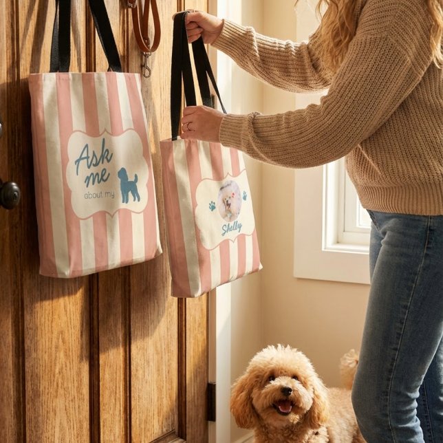 Sac fourre-tout photo personnalisé pour maman de c (Créateur téléchargé)