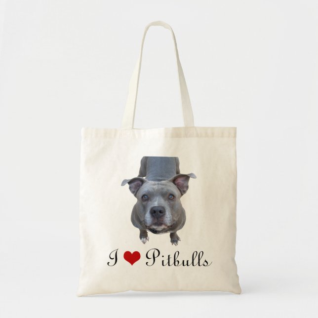 Sac fourre-tout Pitbull Love Pitbulls (Devant)